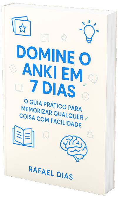 Capa do ebook Domine o Anki em 7 Dias